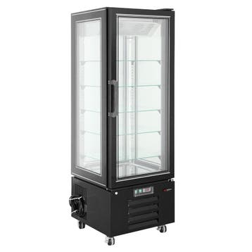 GGM Gastro | Vriesvitrine Panorama - 248 liter - 650mm - 1 |, Huis en Inrichting, Keuken | Potten en Pannen, Verzenden, Nieuw