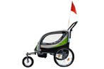 Fietskar Kinderen Lime | Solide Frame | Beste Prijs, Fietsen en Brommers, Fietsaccessoires | Aanhangers en Karren, Opvouwbaar