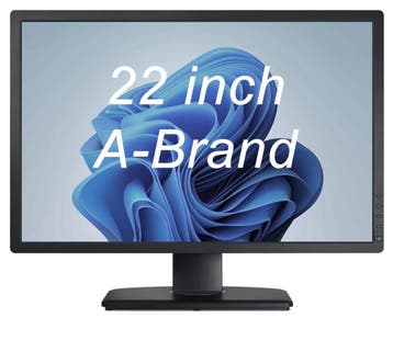 22 A-brand Monitor + 2 jaar garantie!-5 Kronen, Computers en Software, Monitoren, Ophalen of Verzenden, Nieuw
