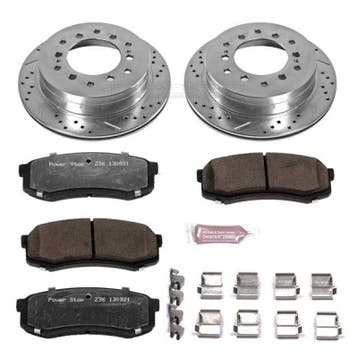 Power Stop 03-09 Lexus GX470 Rear Z36 Truck & Tow Brake Kit, Ophalen of Verzenden, Nieuw