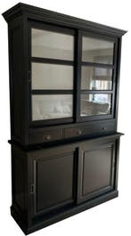 Buffetkast zwart Sittard 140cm, Ophalen of Verzenden, Nieuw