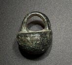Viking periode Brons Volledig en draagbaar Krijgersamulet,, Antiek en Kunst