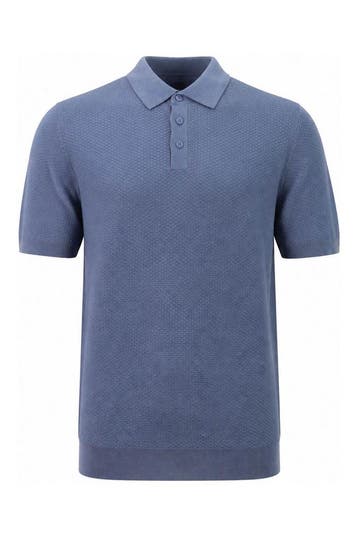 Cavallaro Napoli Polo in maat M Blauw, Verzenden, Zo goed als nieuw, Blauw, Cavallaro Napoli