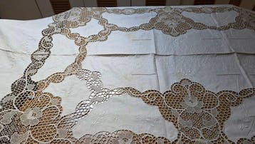 Tafelkleed - 258 cm - 170 cm - Tafelkleed voor 12 personen