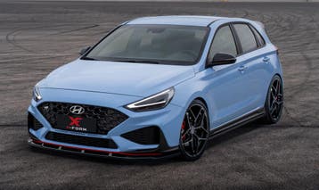 X-Form Voorlip Glanzend Zwart Hyundai I30 Facelift, Voor, Nieuw, Ophalen of Verzenden, Bumper