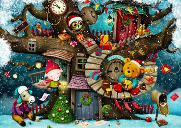 Enjoy Puzzle kerst legpuzzel Fairy  van €17,99 voor €9,00, Ophalen of Verzenden, Nieuw