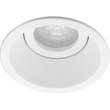 GU10 Inbouwspot Set - Mat Wit - Inbouw Rond - Kantelbaar -, Ophalen of Verzenden, Nieuw, Plafondspot of Wandspot