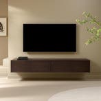 *WOONWINKEL* Hangend Tv-meubel Walnoot Bruin 200 Cm, Verzenden, Nieuw