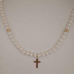 Zonder minimumprijs - Ketting met hanger - 18 karaat Geel