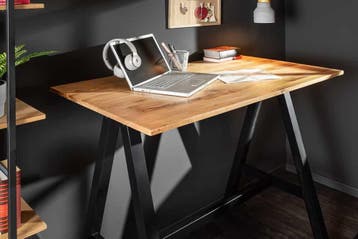 Massieve bartafel CASTLE 120cm natuurlijk wild eiken, Ophalen of Verzenden, Nieuw