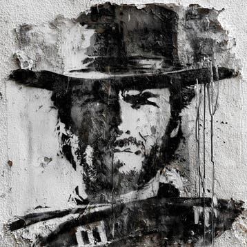 David Law (1967) - Clint Eastwood (Stencil)