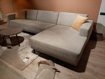 Hoekbank Chiare **SHOWROOMMODEL**, Nieuw, Stof