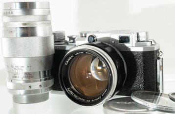 Canon Canon IV Sb + 1,2/50mm + 3,5/135mm | Meetzoeker camera, Nieuw