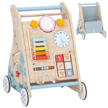 3-in-1 Baby Loopwagen Loopondersteuning Met Afneembaar Dubbe, Verzenden, Nieuw