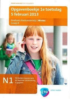 Eindcito groep 8 (2013) N1 Taal en rekenen (zie boven N of B, Verzenden, Nieuw