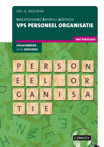 VPS Personeel organisatie 20232024 Opgavenboek 9789463173650, Verzenden, Zo goed als nieuw