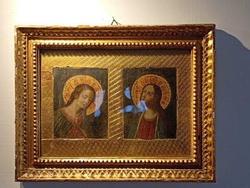 Scuola italiana (XVIII-XIX) - Annunciazione, Antiek en Kunst