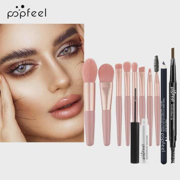 POPFEEL Complete Oog Make-up Set: 40 Kleuren Oogschaduw, Wen, Verzenden, Nieuw