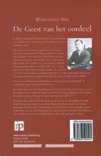 De geest van het oordeel 9789066590595 Watchman Nee, Boeken, Verzenden, Gelezen, Watchman Nee