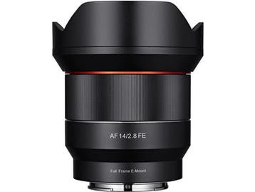 Samyang AF 14 mm F2.8 FE (geschikt voor Sony E-mount) zwart, Verzenden, Nieuw