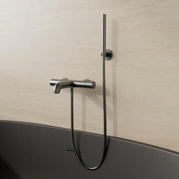 Bad/Douchekraan BWS Colorato Opbouw Thermostatisch Gunmetal, Ophalen of Verzenden, Nieuw, Kraan