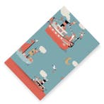 5x Cadeauzakje stoomboot Sinterklaas (Per 5 stuks, 12x19cm), Ophalen of Verzenden, Nieuw, Cadeauzakje
