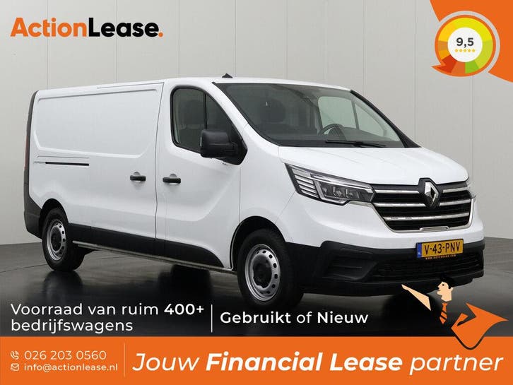 Renault Trafic 20DCi Wit occasion, Auto's, Bestelauto's, Lease, Automaat, Financial lease, BTW verrekenbaar, Diesel, Wit, Renault