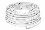 Prikkabel 60 meter | 60 of 120 fittingen | Wit | Bestel, Kunststof, Minder dan 50 watt, Nieuw, Ophalen of Verzenden