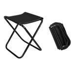 Opvouwbaar Reis Stoeltje - Compact Camping Krukje - Zwart Vi, Verzenden, Nieuw