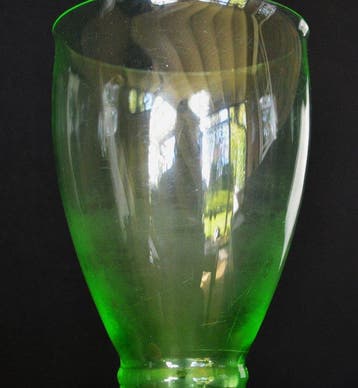 Leerdam - A.D. Copier - Vaas - Glas, Antiek en Kunst