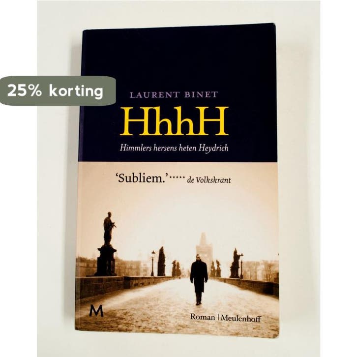 HhhH - Laurent Binet - Laurent Binet 9789029094788, Boeken, Overige Boeken, Zo goed als nieuw, Verzenden