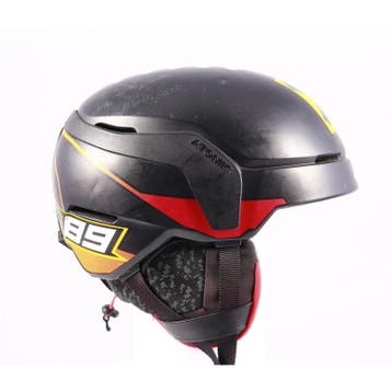 51 52 53 54 55 skihelm/snowboardhelm ATOMIC COUNT JR, Black/, Verzenden, Gebruikt, Atomic