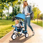 Kinderdriewieler Meegroeifiets met Duwstang, Fietsen en Brommers, Fietsen | Driewielers, Verzenden, Nieuw