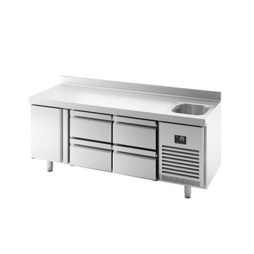 GGM Gastro | Koelwerkbank PREMIUM PLUS - 1960x600mm - 385 |, Verzenden, Nieuw in verpakking, RVS Meubilair