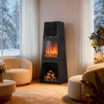 Elektrische haard Soleil, 2 warmtestanden, thermostaat, 3D v