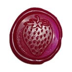 Aardbei Aardbeien Fruit Stempel Lakstempel, Verzenden, Nieuw