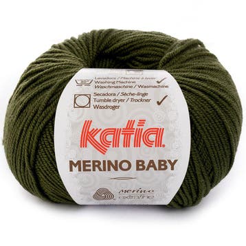 Katia Concept Merino Baby - 26 bosgroen - Wol Garen, Ophalen of Verzenden, Nieuw