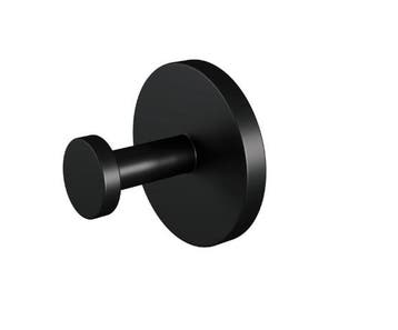 Brauer Black Edition Handdoekhaak - mat zwart - 5-S-149, Ophalen of Verzenden, Nieuw, Bad
