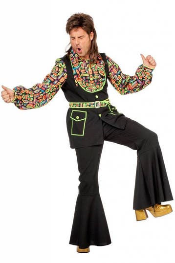 Neon Popart kleding man, Ophalen of Verzenden, Nieuw