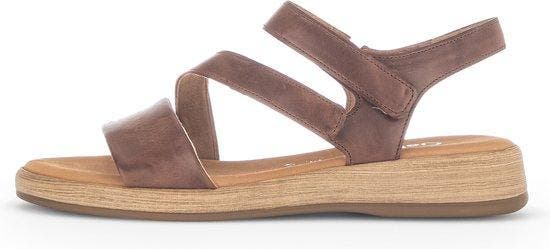 Gabor 42.063.54 - maat 40 - dames sandaal - bruin, Kleding | Dames, Schoenen, Verzenden