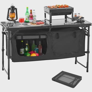 Aluminium Camping Keukentafel - Lichtgewicht & Draagbaar Koo, Verzenden, Nieuw