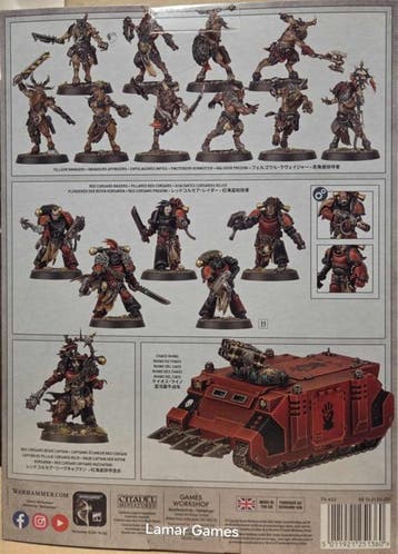 Combat Patrol Red Corsairs (Warhammer nieuw), Hobby en Vrije tijd, Wargaming, Ophalen of Verzenden, Nieuw