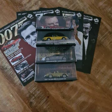 Atlas 1:43 - Modelauto (4) - Triumph Stag; Aston Martin DBS;, Nieuw