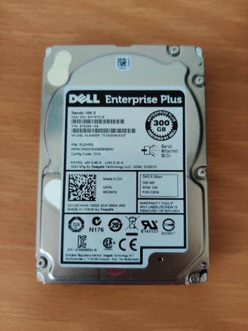 Dell Seagate Savvio 10K.5 ST9300605SS, 300GB SAS schijf, Ophalen of Verzenden, Refurbished, Dell