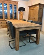 Uitschuif teak tafel in diverse maten super kwaliteit, Huis en Inrichting, Tafels | Eettafels, Teakhout, Vijf personen of meer