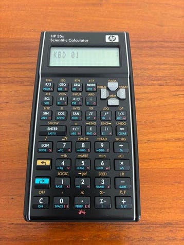 Hewlett Packard HP-35s Scientific Calculator - Computer -, Nieuw