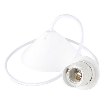 Pendel | Q-link (E27, 60W, Wit), Verzenden, Nieuw