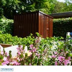 Directbeschikbaar | nu of nooit |Hout Tuinhuis |Demontabel |, Tuin en Terras, 200 tot 400 cm, 250 tot 500 cm, Blokhut, Zo goed als nieuw