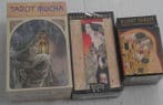 Alphonse Mucha e Gustave Klimt - Tarotkaarten - tre mazzi