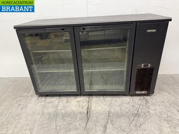 Gamko Barkoeling 2 Glazen Klapdeuren 143 cm 230V Horeca, Zakelijke goederen, Ophalen of Verzenden, Gebruikt